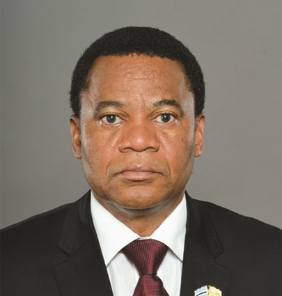 His Honour, the Vice President Slumber Tsogwane